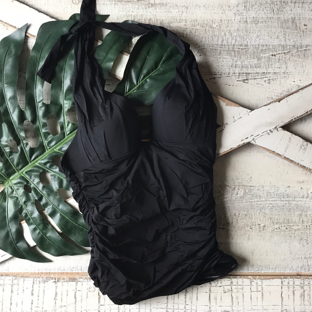 Victoria’s Secret halter control tankini retro